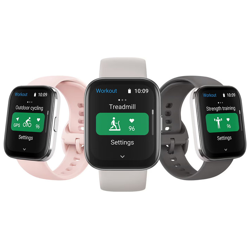 ساعت هوشمند 46 میلی‌متری امیزفیت مدل Bip 5 Unity با بند سیلیکونی