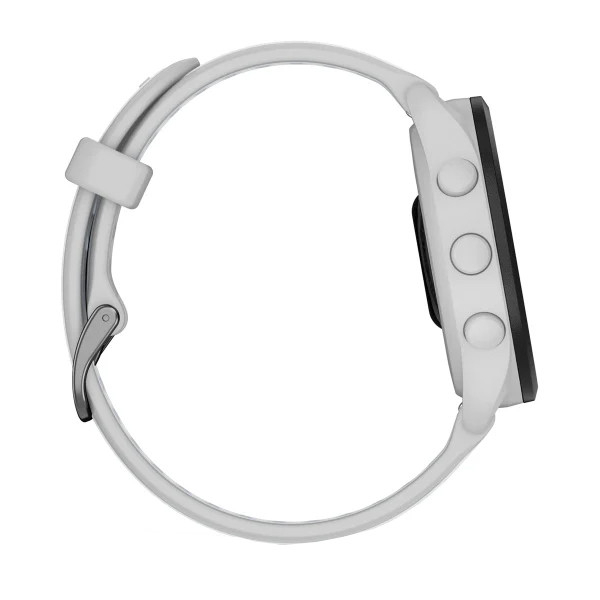 ساعت هوشمند گارمین مدل Forerunner 165 دارای قابلیت های کنترل موسیقی (Music Player)، قابلیت تغییر طرح ساعت یا تم بند سیلیکون