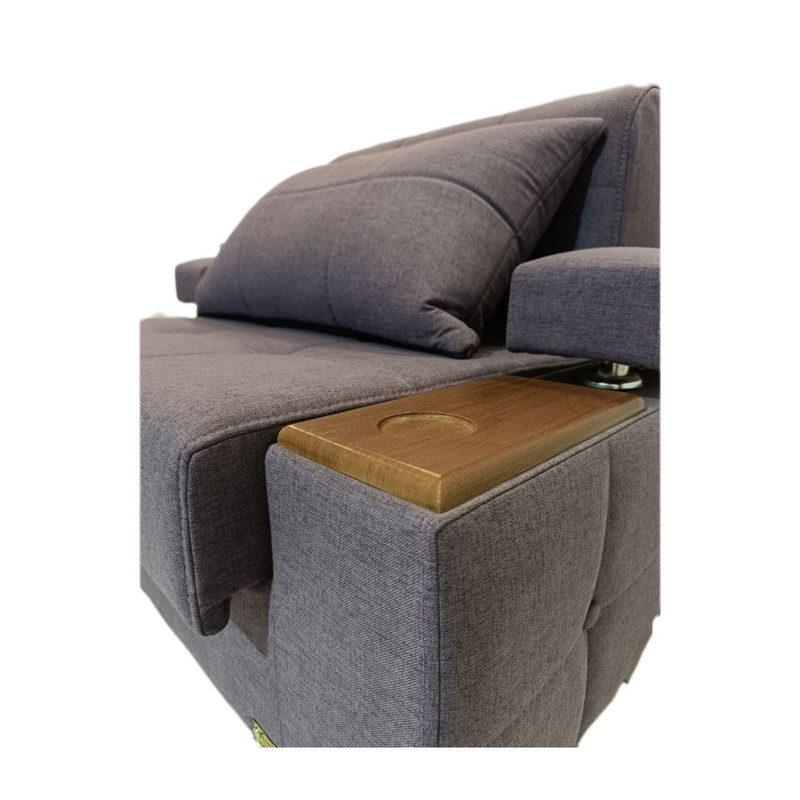 مبل تختخواب شو 1 نفره اورنگ مدل لالوسکی دسته دوبل